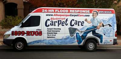 Carpet Cleaning Truck